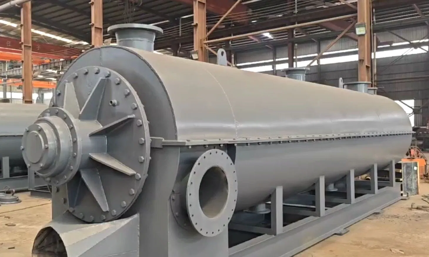 High-Efficiency Batch Rubber Pyrolysis System for Sustainable Energy