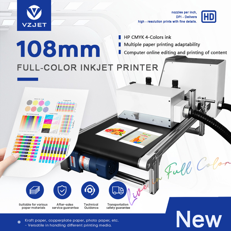 Cmyk Colors Package Carton Book Edge Cover Single Pass Digital Inkjet Printer