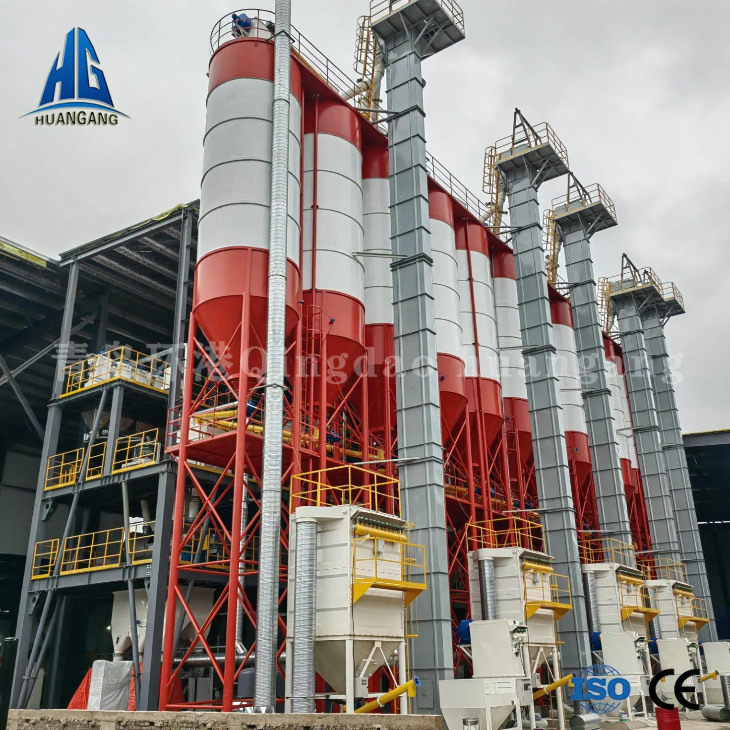 New Type of Mixing Equipment: Customized Dry-Mixed Mortar Production Line, Integrating Gravity-Free Mixing System for Ceramic Tile Adhesive and Gypsum Mortar