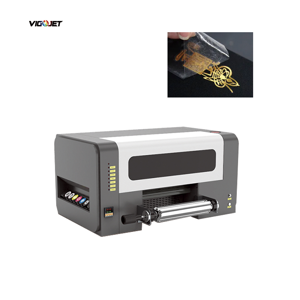 Vigojet 30cm Golden Solution UV Dtf Direct Film Label Printing