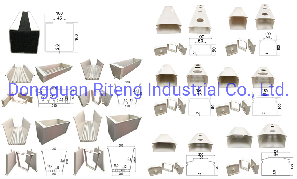 Composite Pipe &amp; Tube Nft Hydroponics Growing Systems for Vertical Farm