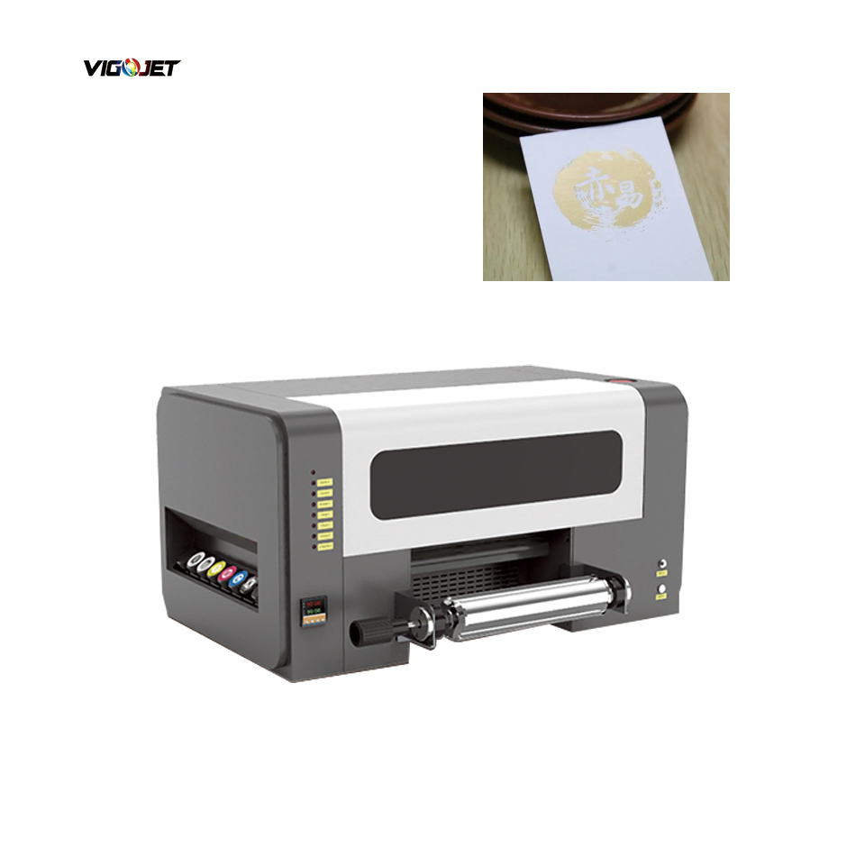 Vigojet 30cm Golden Solution UV Dtf Direct Film Label Printing