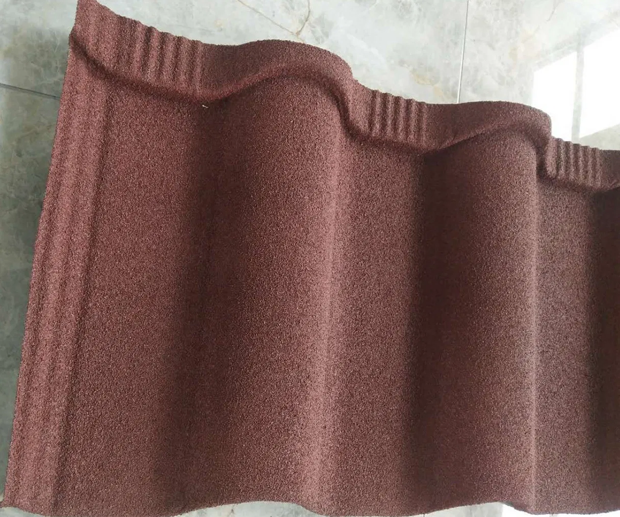Aluminum Zinc Steel Roofing Sheets Color Remain Stone Coated Metal Roof Tiles Jingda China Easy Overlapping Stone Coating Roofing Shingle