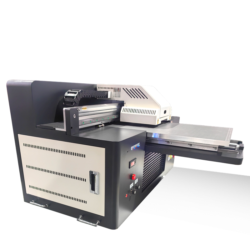 A2 Size 4060 3 Printheads UV Flatbed Printer with LC Lm