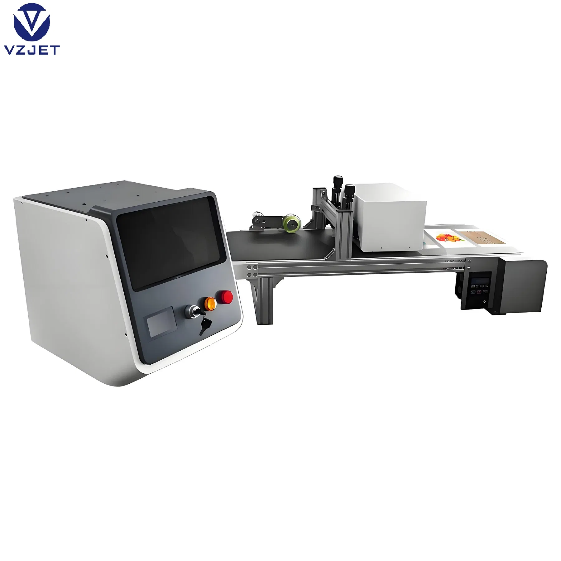 Pizza Box Paper Bag Digital Printing Machine Single Pass 108mm Full Color Printer