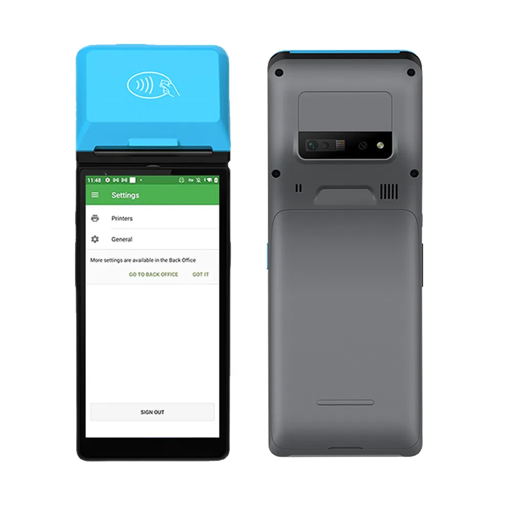 2g+16g Certified Card Reader Recepit /Label Printing All in One Handheld Android POS Hcc-Z500