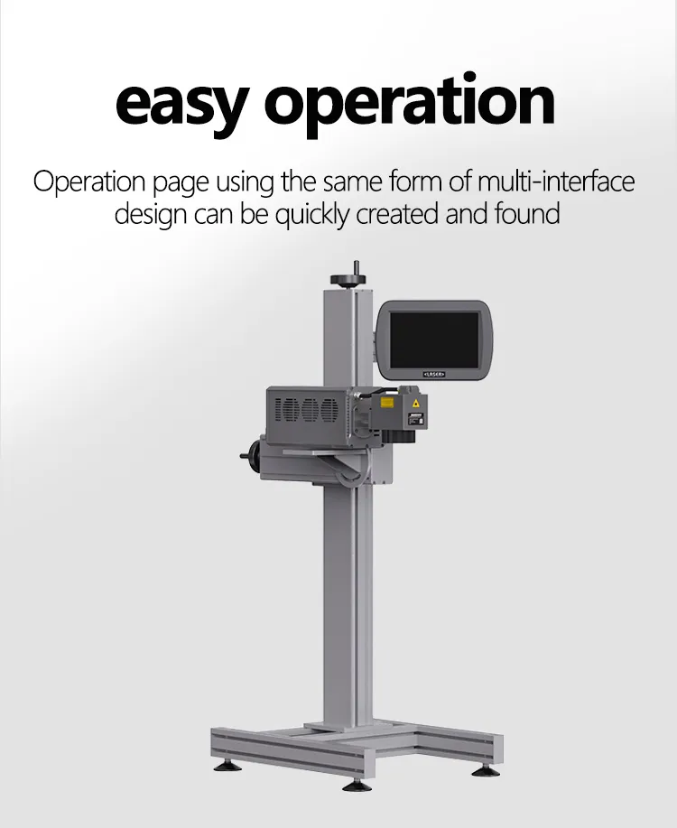 High Speed Fiber Laser Marking Machine 4