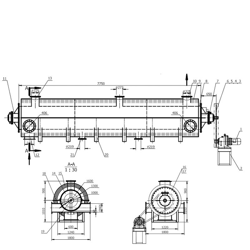 High-Efficiency Batch Rubber Pyrolysis System for Sustainable Energy