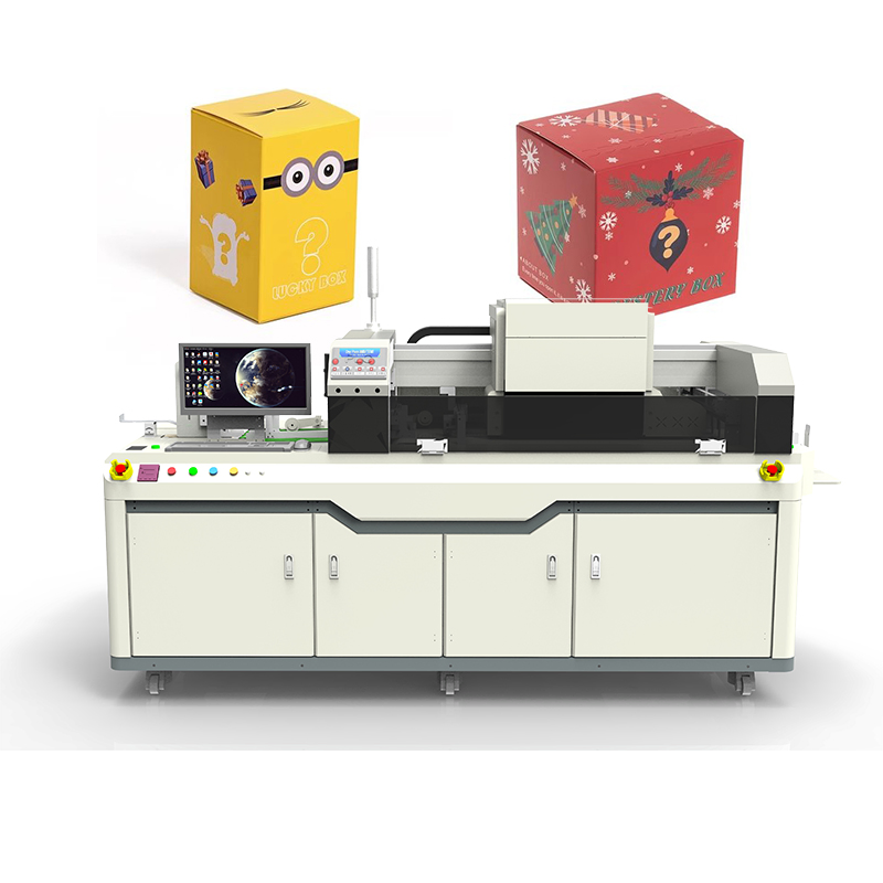 Single Pass Digital Inkjet Printer UV Ink Digital Printing Machine for Package Ceramic Wood Acrylic