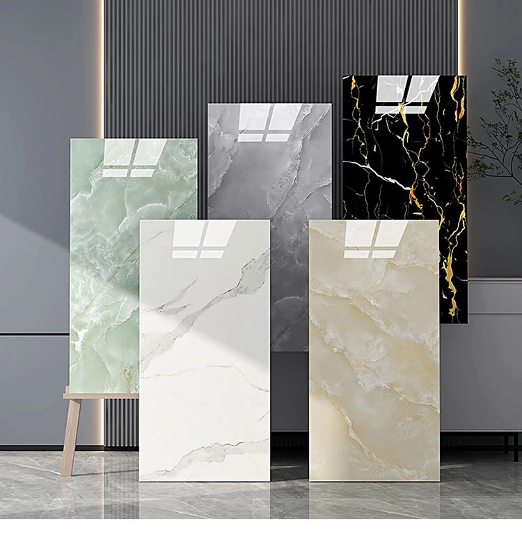 Kitchen Bathroom PE Foam Waterproof Self Adhesive 3D Marble Wall Tiles Sticker