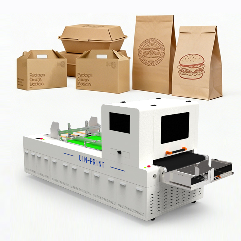 Automatic Carton Box Printers Inkjet Single Pass Printer for Handbag Printing