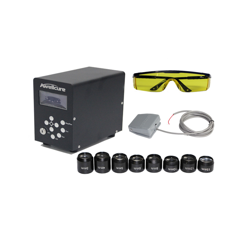 365nm 385nm 395nm 405nm UV LED Spot Curing System for PCB UV Paint Curing