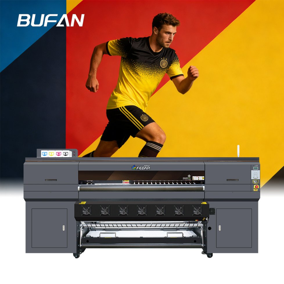 Industrial High-Productivity Printer with Intelligent Drying System for Sublimation