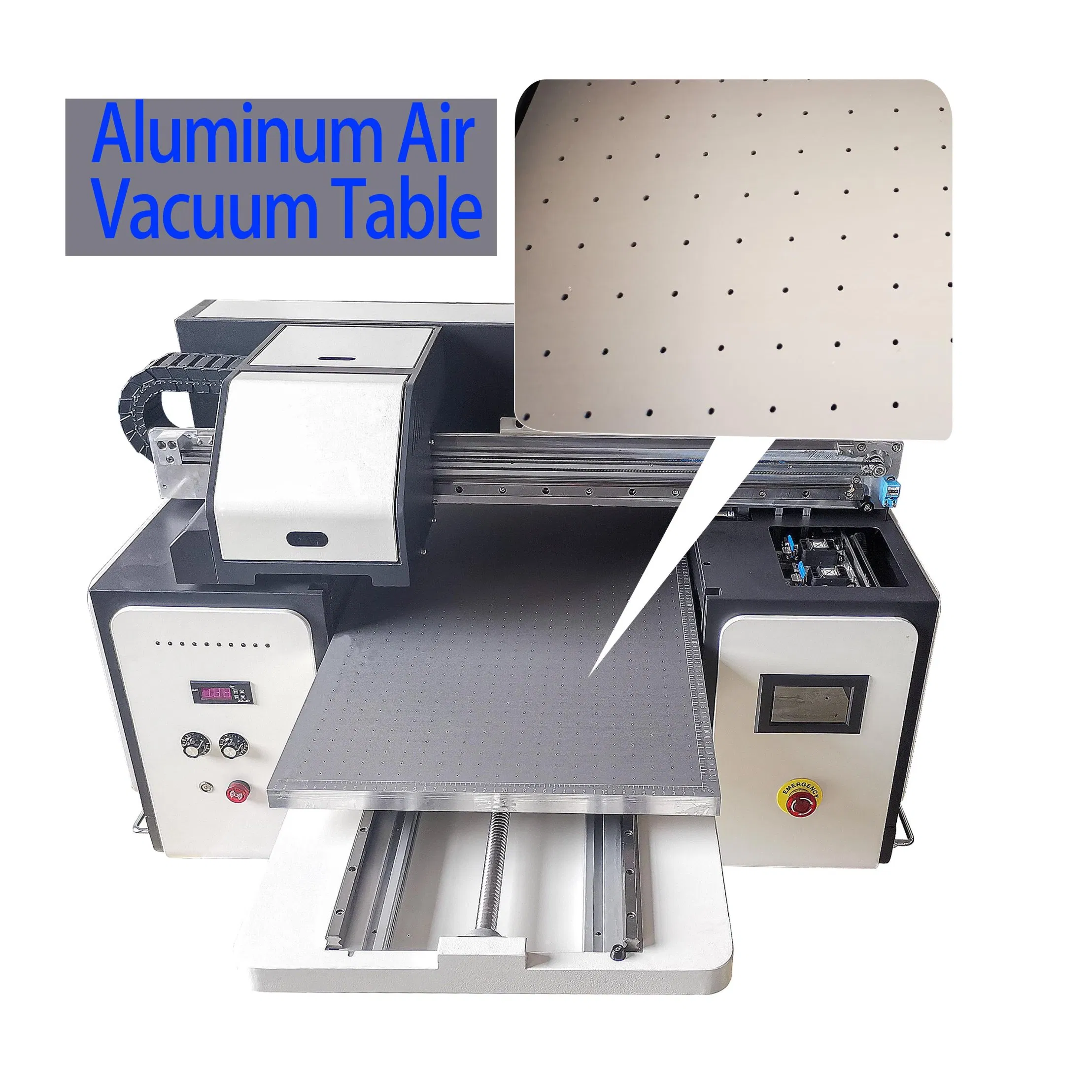 Plus A2 Size Digital UV Printer with 2 Print Heads