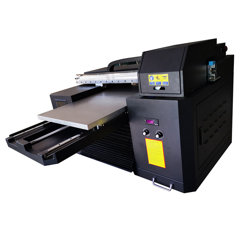 Automatic A2 Size UV LED 3D Braille Phone Case Flatbed Printer with 2 or 3 Print Heads