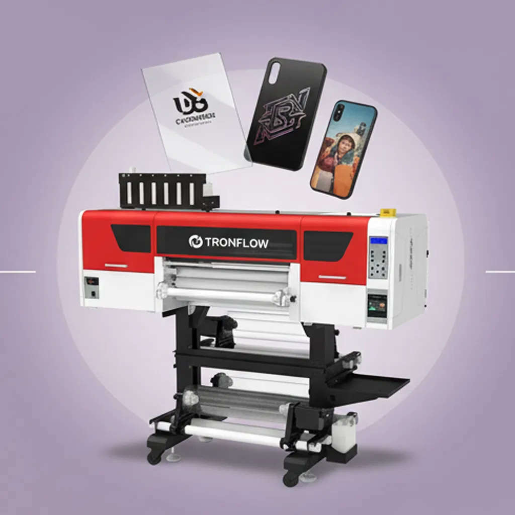 UV Dtf Solution with Triple Heads and 24 Sqm/H Printing Efficiency