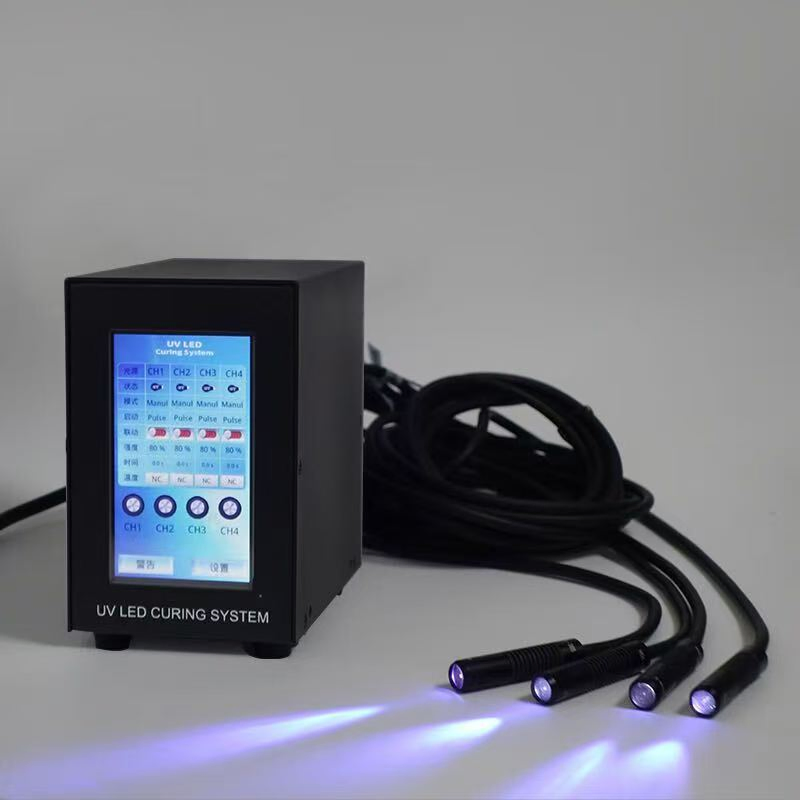 High-Precision UV LED Spot Curing System for Adhesive Bonding of FPC Circuit Fingerprint Module