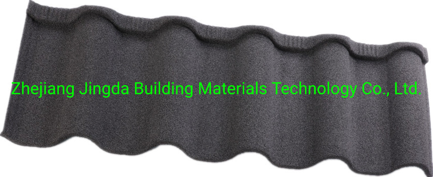 Aluminum Zinc Steel Roofing Sheets Color Remain Stone Coated Metal Roof Tiles Jingda China Easy Overlapping Stone Coating Roofing Shingle