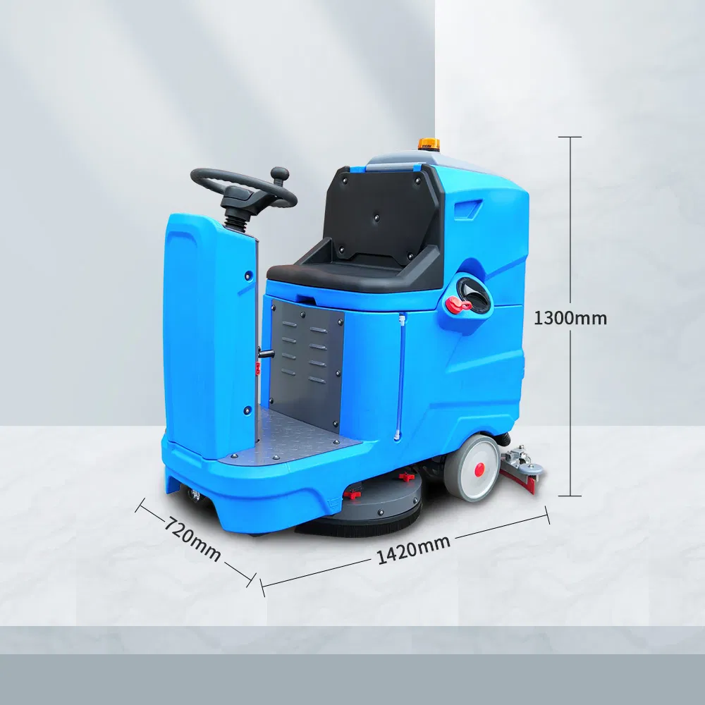 Automatic Riding Tile Washing Floor Scrubber Cleaner for Office Building Shopping Mall School Hospital
