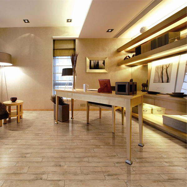 Non Slip Digital Printing 15X60cm Ceramic Wood Tiles for Floor