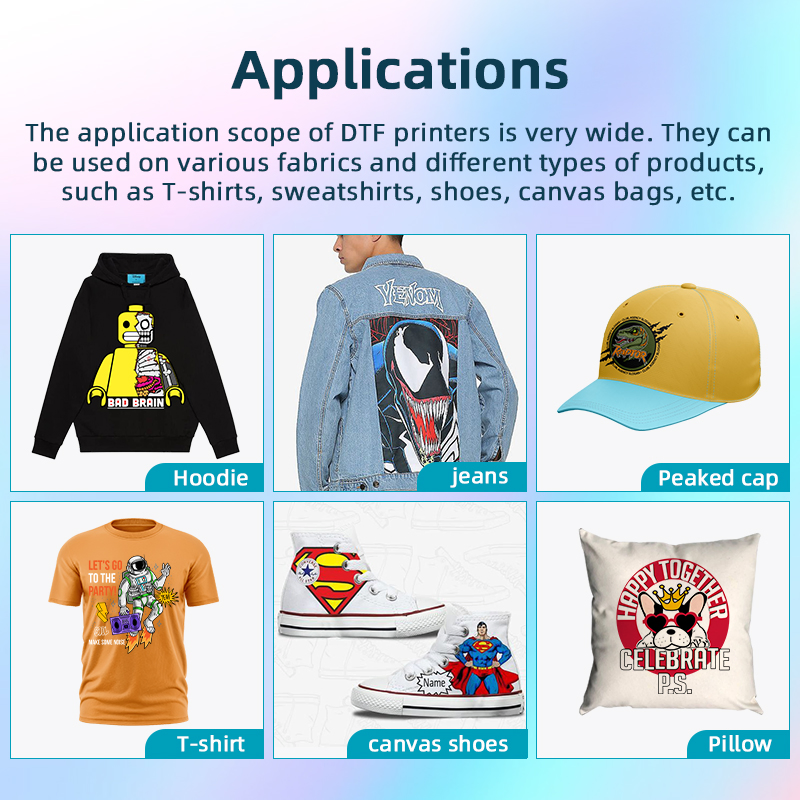 USA Warehouse 24inches Automatic Dtf Printer 2head Inkjet A1 Dtf I3200 Printer