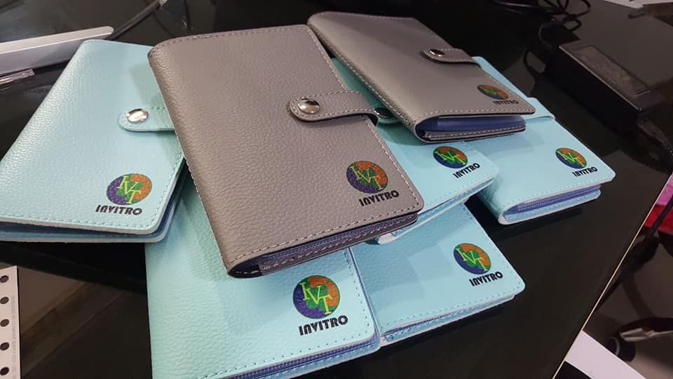 A2 UV Printer for Logo Print on PU Leather Wallet