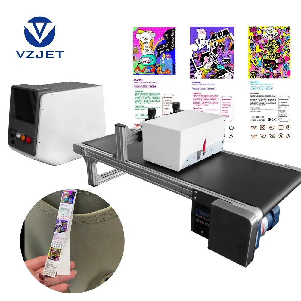 Vzjet High Speed One Pass Printer for Corrugated Carton Box Digital Packaging Printing Machine Inkjet Single Pass Printer