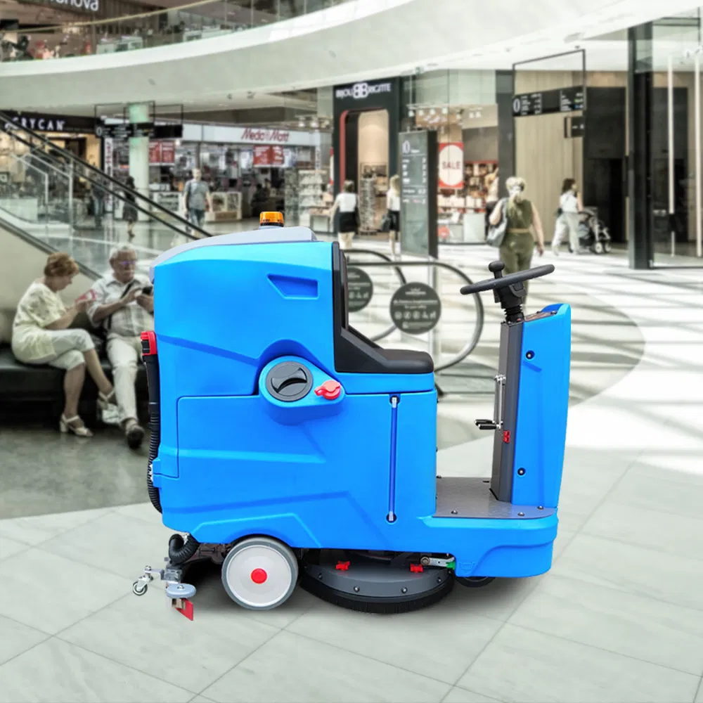 Automatic Riding Tile Washing Floor Scrubber Cleaner for Office Building Shopping Mall School Hospital