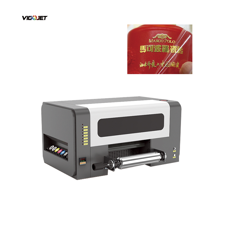 Vigojet 30cm Golden Solution UV Dtf Direct Film Label Printing
