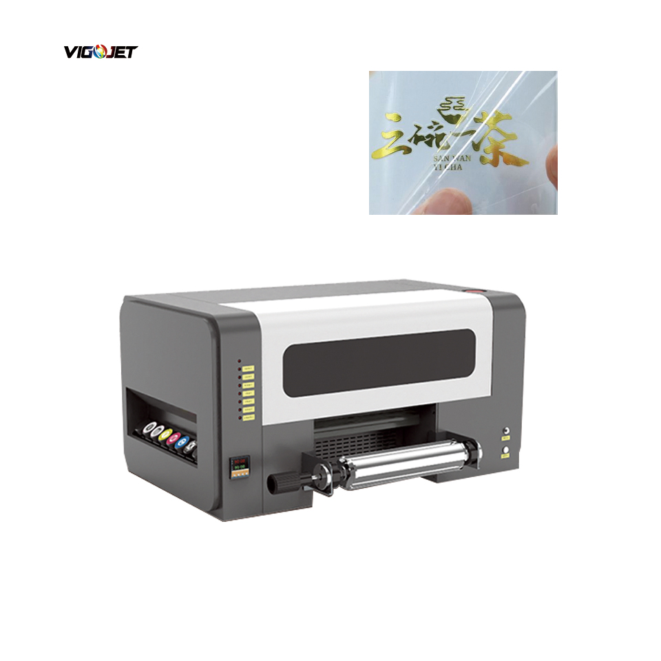 Vigojet 30cm Golden Solution UV Dtf Direct Film Label Printing