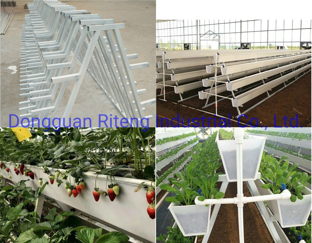 Composite Pipe &amp; Tube Nft Hydroponics Growing Systems for Vertical Farm