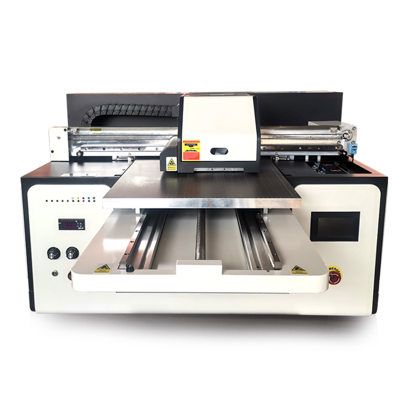 A2 Size 2 Printheads Impresora UV Cama Plana Con camera