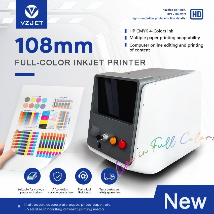 Digital Carton Pizza Box Printing Machine Kraft Paper Cardboard Corrugated Bag Cups Fan Package One Single Inkjet Pass Printer