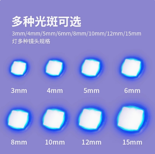 365nm 405nm UV Lamp Spot Curing Systems Used for Medical Devices, Electronics and Optoelectronics