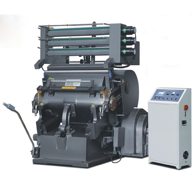 Industrial Hot Stamping Label Die Cutter Bronze Pressing Foil Stamping Machine with Hard Maganese Plate