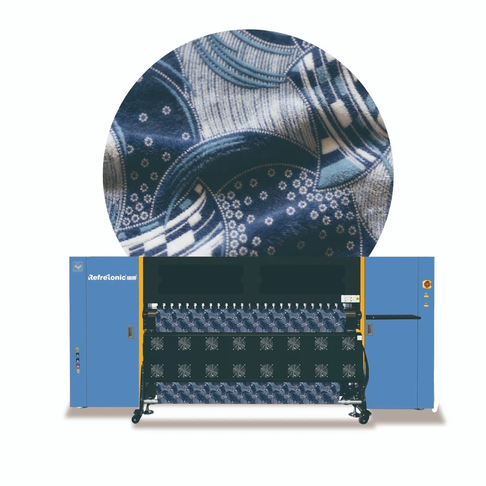 Refretonic Mini Business Sublimation Printer with Small Batch Production 1.9m 8 Heads