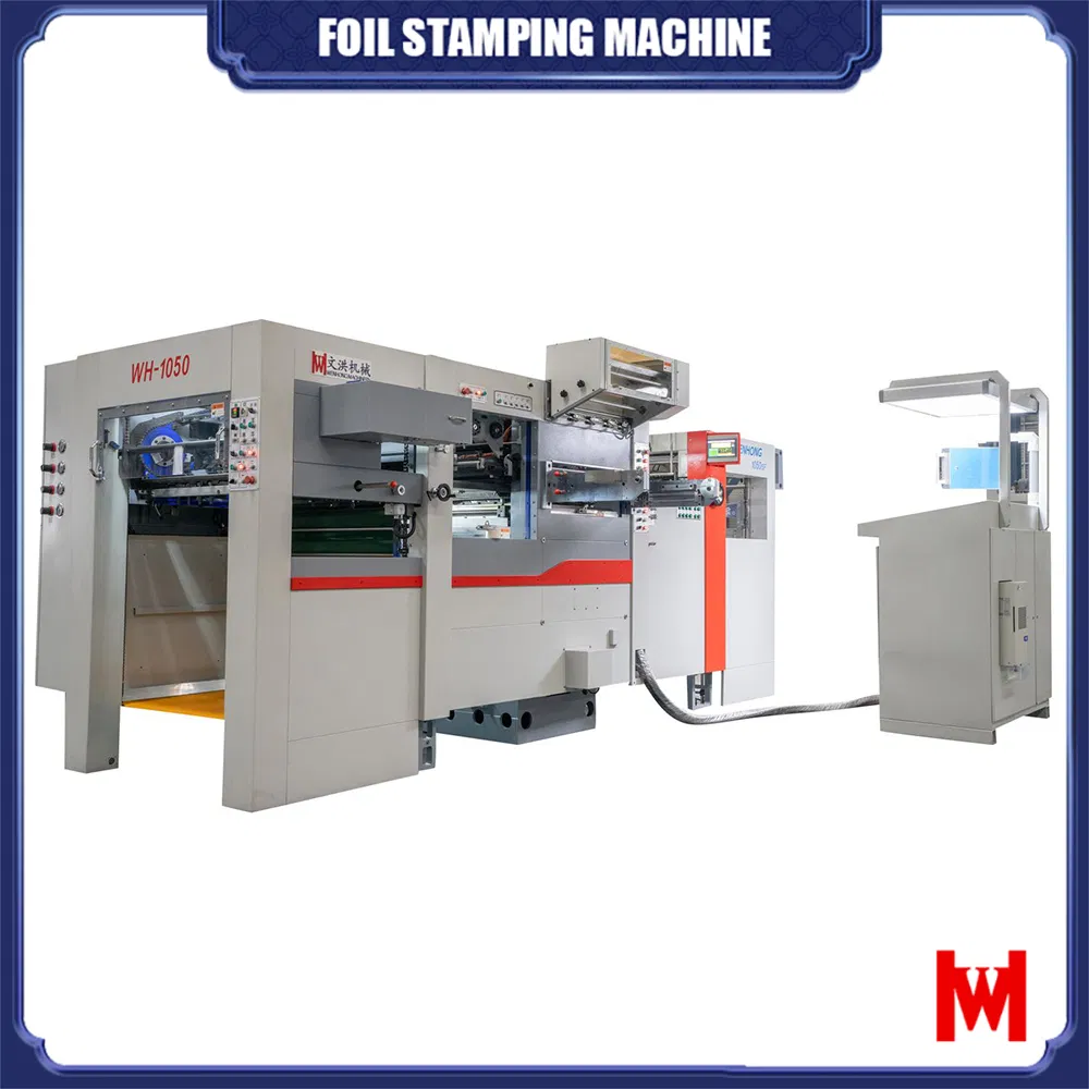 Industrial Packaging Foil Stamping Die Cutting Machine with Servo Control