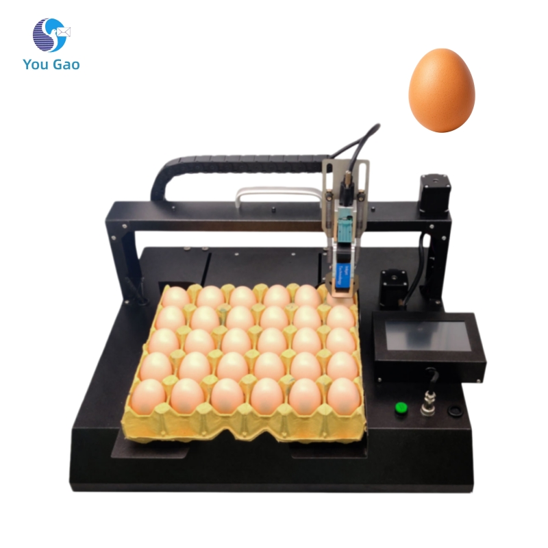 Automatic Egg Tray Inkjet Printer for Expiry Date Marking