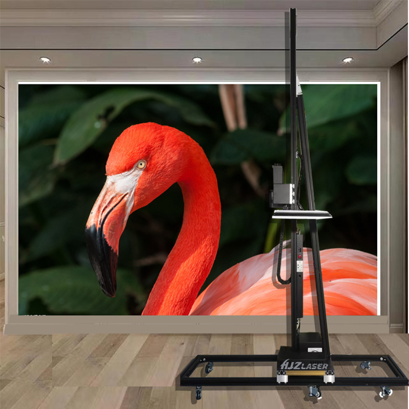 Hjz Mini Wallpen Wall Printing Machine Mural UV Painting Machine Indoor Outdoor Deco