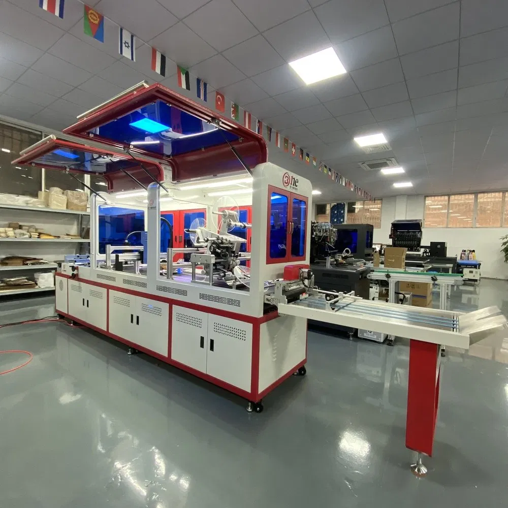 High Resolution All-in-One Intelligent Feeding Automatic Multi-Colour Press Digital Printing Machine