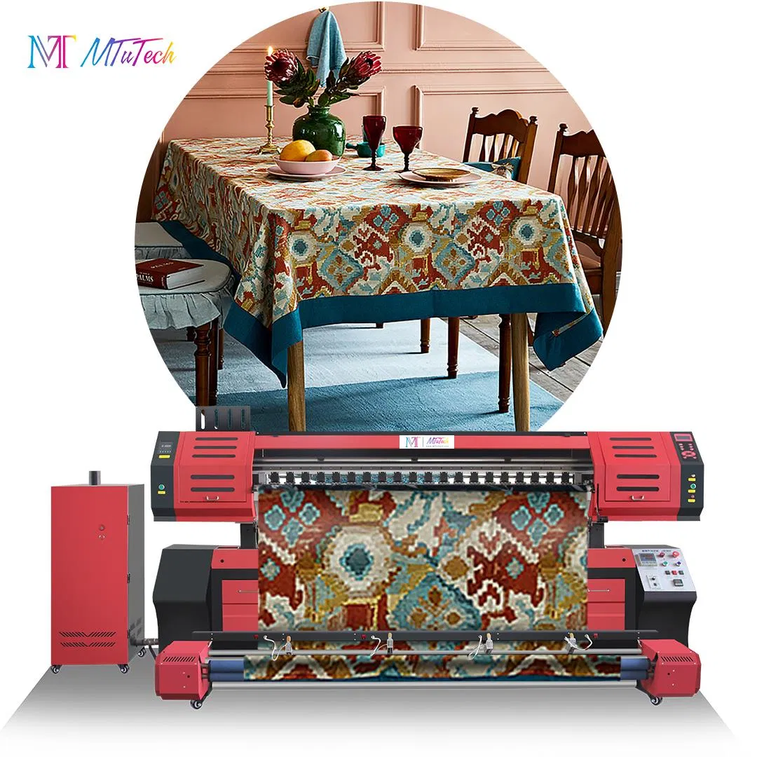 Automatic 1.8 Digital Large Format Sublimation Printing Machine Textile Printer