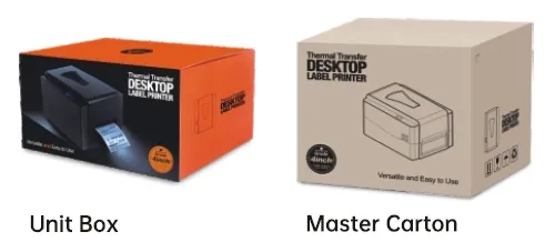 LQ-MD T4301 Thermal Transfer Courier Receipt Printing Machine Desktop Label Printer