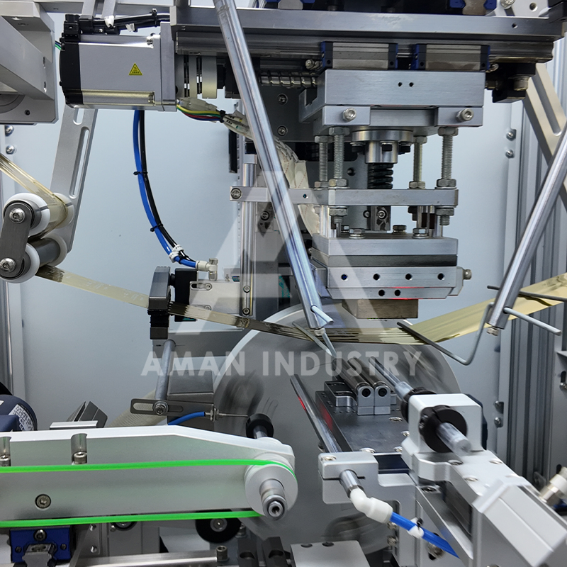 Burnt Orange Lip Liner Automatic Industrial Hot Stamping Machine Gold Foil