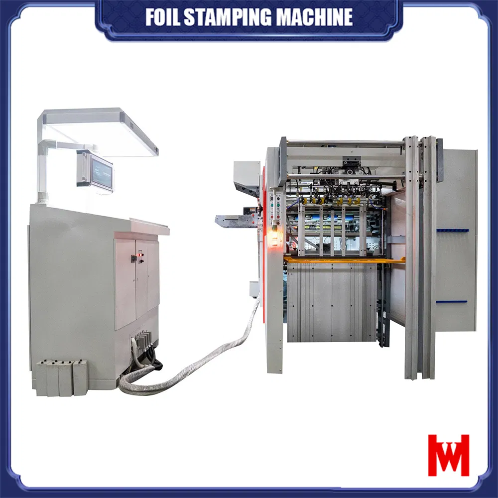 Industrial Packaging Foil Stamping Die Cutting Machine with Servo Control