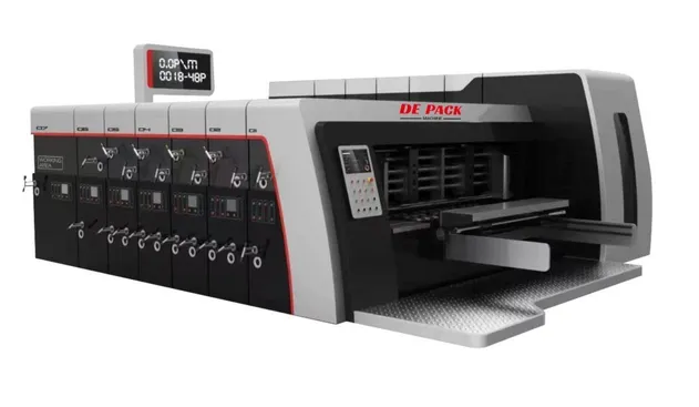 Fully suction printing machine