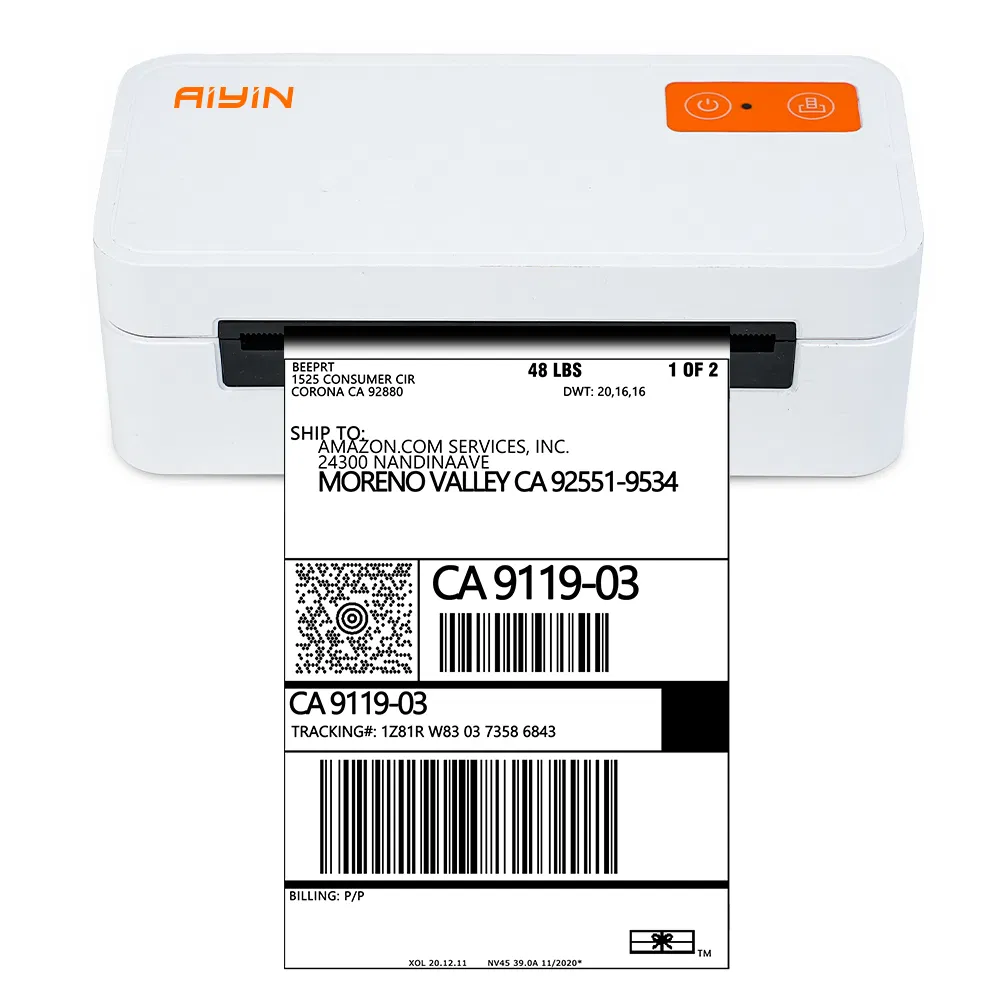 E40 Compact Thermal Label Printer for Home and Business Use