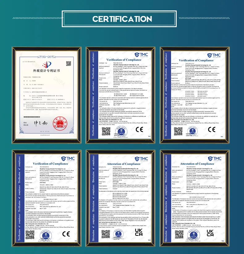 Certifications