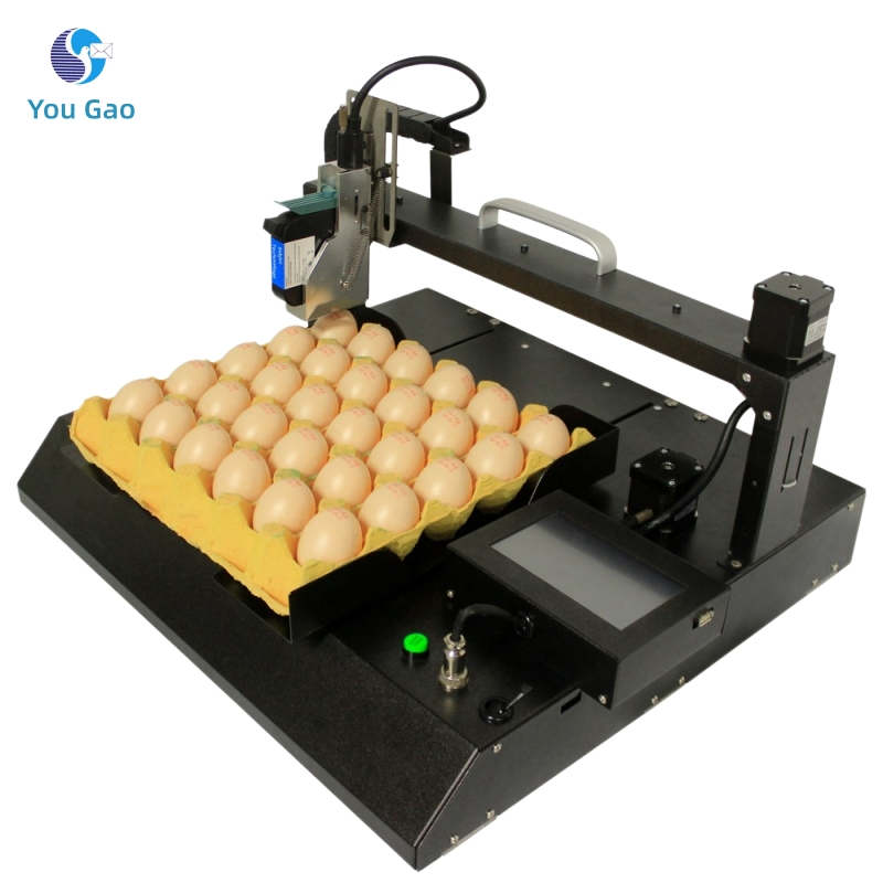 Automatic Egg Tray Inkjet Printer for Expiry Date Marking