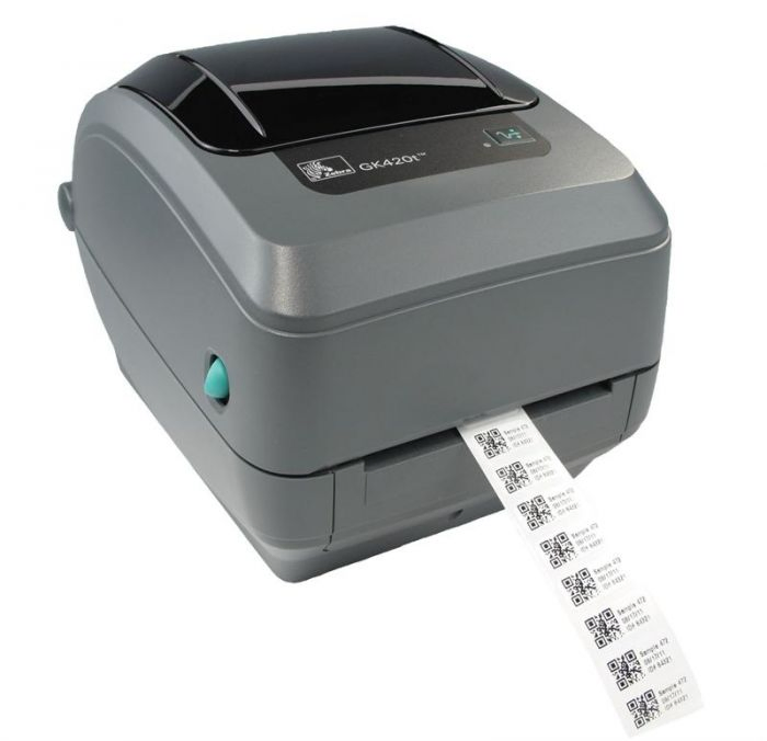 Zebra Gt820 Desktop Direct Thermal/Thermal Transfer Barcode Printer 203dpi