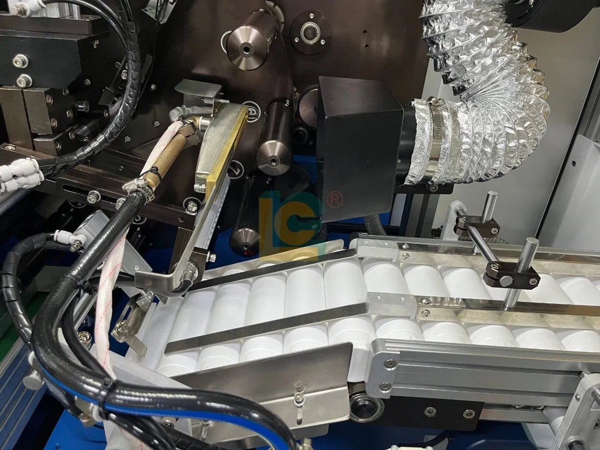 New Condition Automatic Cylindrical Cosmetic Tube Serigraphy Machine PLC Core Components Auto-Feeding Screen Printer